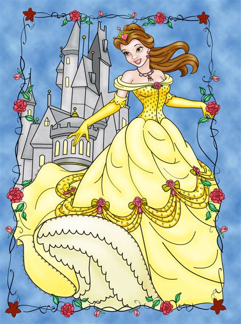 Belle - Disney Princess Fan Art (32477834) - Fanpop