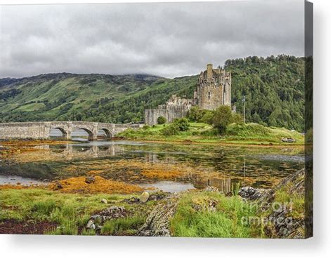 Eilean Donan Castle In Scotland Acrylic Print By Patricia Hofmeester