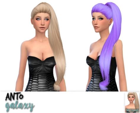 Hair Retextures At Nessa Sims Sims 4 Updates