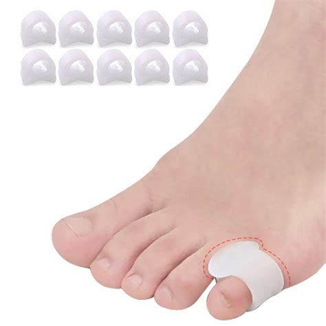 Buy 10 Pcs Pinky Toe Splint Gel Toe Separators Little Toe