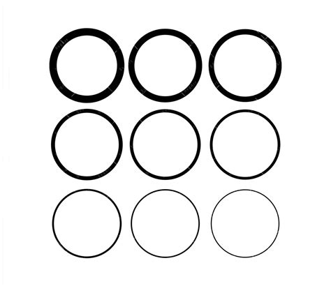 Free Circles Svg Bundle Png Pdf Circular Design Circle Frame Svg