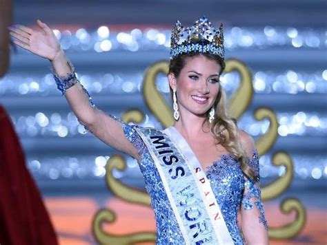 Foto Mireia Lalaguna Royo Asal Spanyol Terpilih Sebagai Miss World 2015