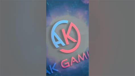 Best Ak Gaming Intro Logo Video No Copyright Youtube