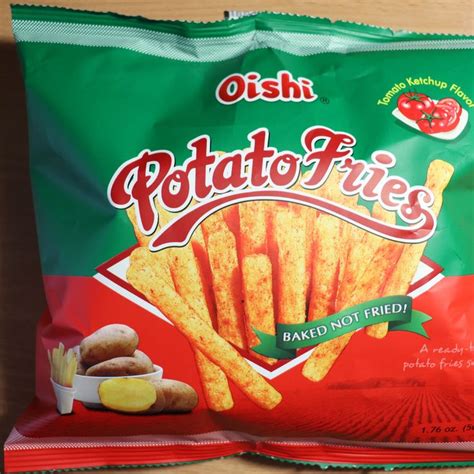 Filipino Oishi Potato Fries Tomato Ketchup Flavor Asian Snacks