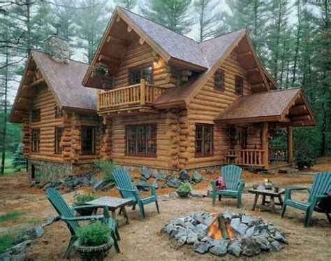 Beautiful Log Cabin My Wish List Pinterest