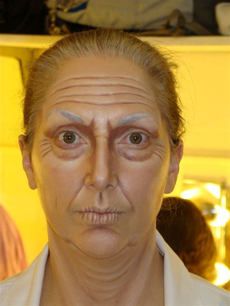 Old Age Make Up On Many Faces Theatrical Makeup Stage Makeup