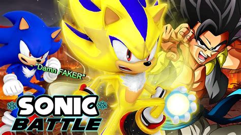 The New Ultimate Sonic And Shadow Fusion Is Here Sonic Battle Mugen