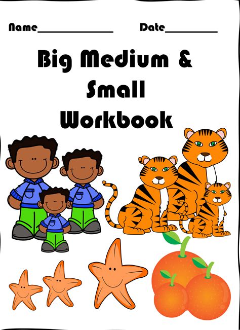 Big Vs Small Size Comparison Worksheets For Preschool And Kindergarten