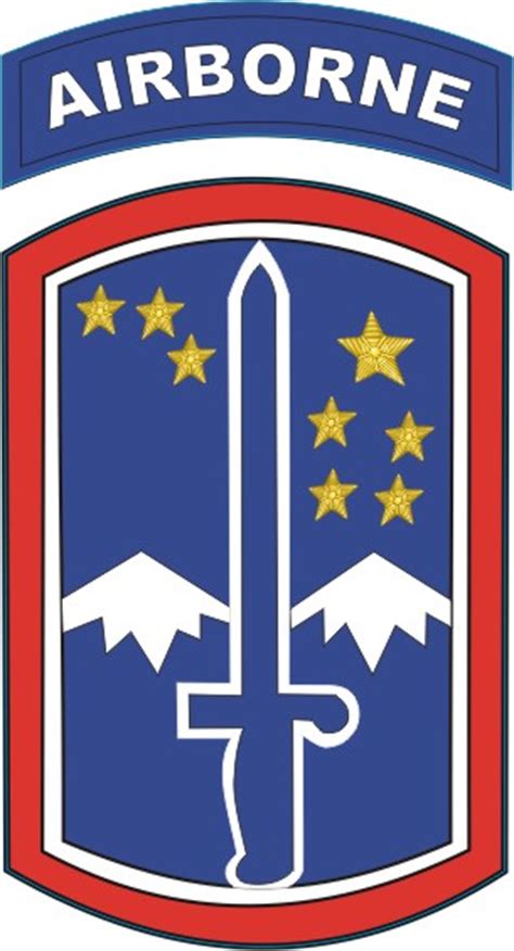 172nd Infantry Brigade Airborne Sticker