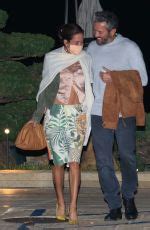 Brooke Burke And Scott Rigsby Out For Dinner In Malibu
