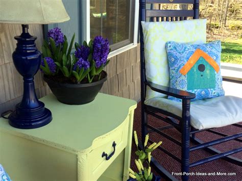 Spring Porch Decorating Ideas Birdhouses