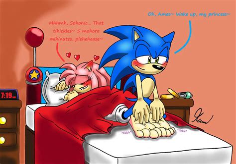 Sonic Tickles Amy