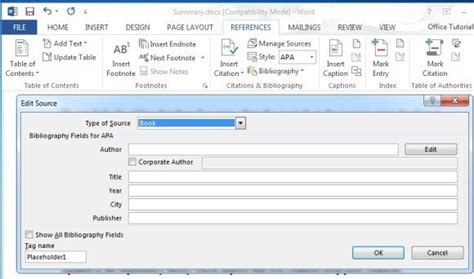 How To Add Citations And References In Microsoft Word Documents