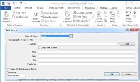 Now let us see how to use the referencing feature of word. How To Add Citations and References in Microsoft Word ...