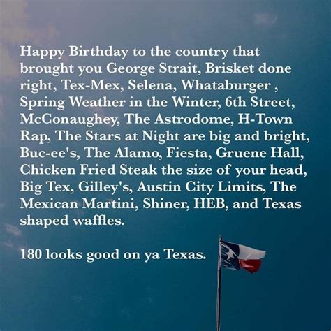 Happy Birthday To Texas In 2020 Texas Independence Day Texas Humor