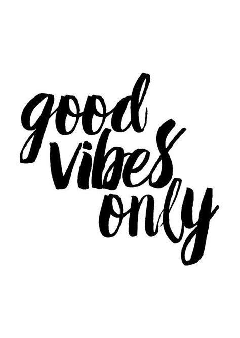 Good Vibes Only Print Good Vibes Only Quote Print Art Print