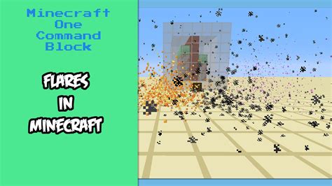 Single Command Block Flares Minecraft Project