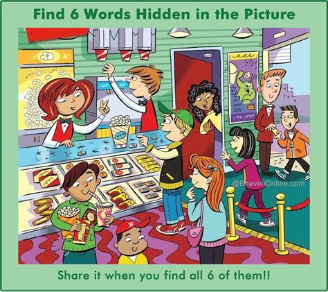 Whatsapp Riddle Find 6 Words Hidden In The Picture 14 Artofit