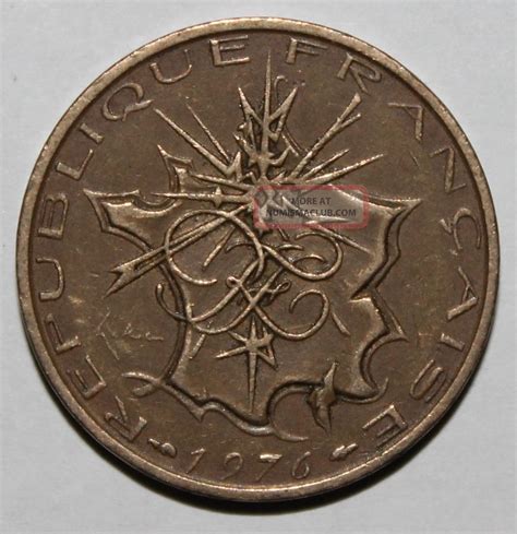 France 10 Franc Coin 1976 Km 940 French Francs