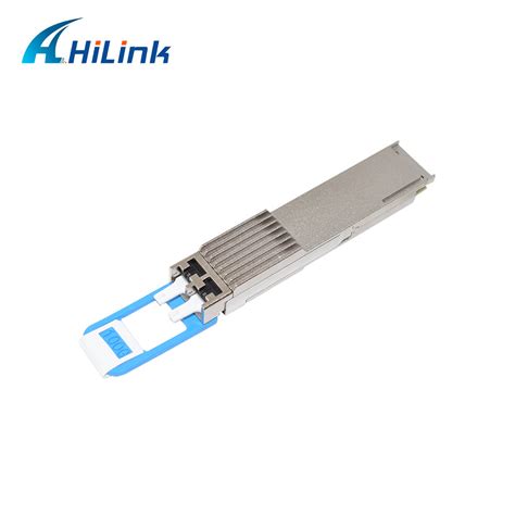 Hilink G Qsfp Transceiver Km Ghz Itu Dwdm Pam Dual Cs Adapter