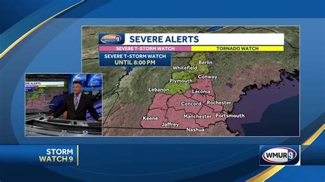 Video Severe Thunderstorm Watch Issued For Most Of Nh Thursday Youtube