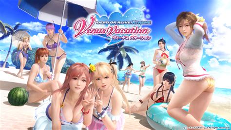 Doa Venus Vacation Characters Shape Water