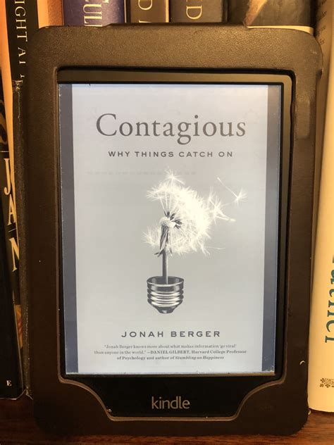Contagious Why Things Catch On By Jonah Berger Sarah Anne Carter