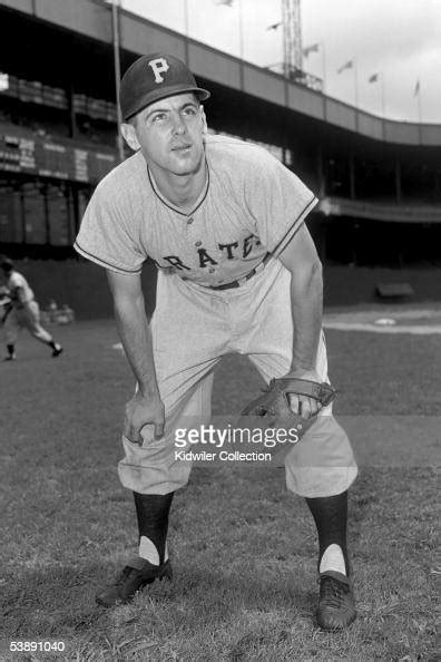 Infielder Eddie Obrien Of The Pittsburgh Pirates Poses For A