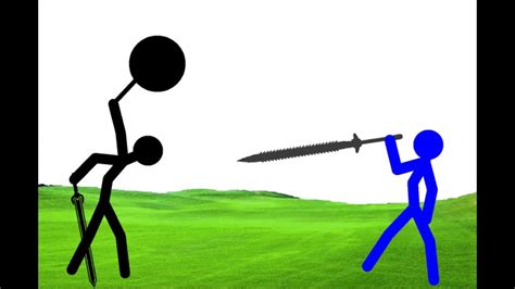 Stickman Fight Animation Animation Colorful Wallpaper Fight
