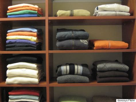 How we store and organize folded clothes without dressers. How To Store Your Winter Clothing In The Off-Season | HuffPost