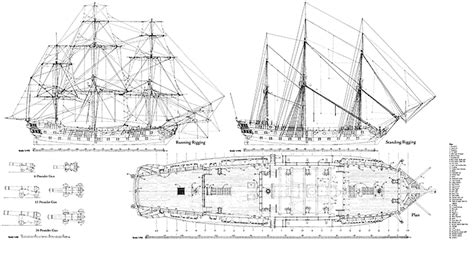 Via 16th 17th And 18th Century Ship Blueprints Art References