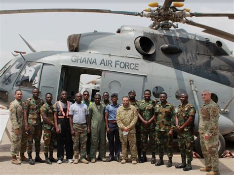 Air Advisors Train Ghanaian Armed Forces In Aeromedical Evacuation For
