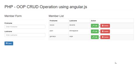 php oop crud operation using angular js free source code projects hot sex picture