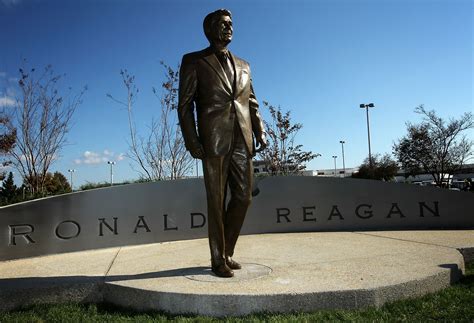Reagan Airport Artist Has Sculpted The Gipper Five Times The