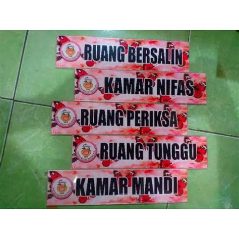 Jual Papan Nama Ruang Shopee Indonesia