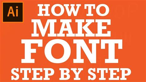 How To Make Font In Illustrator Ai Font Tin Hoc Van Phong