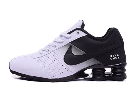 Nike Shox Deliver Men Shoes Fade White Black Casual Trainers Sneakers