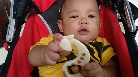 Bayi 5 Bulan Belajar Bicara Dzil Belajar Bicara Youtube