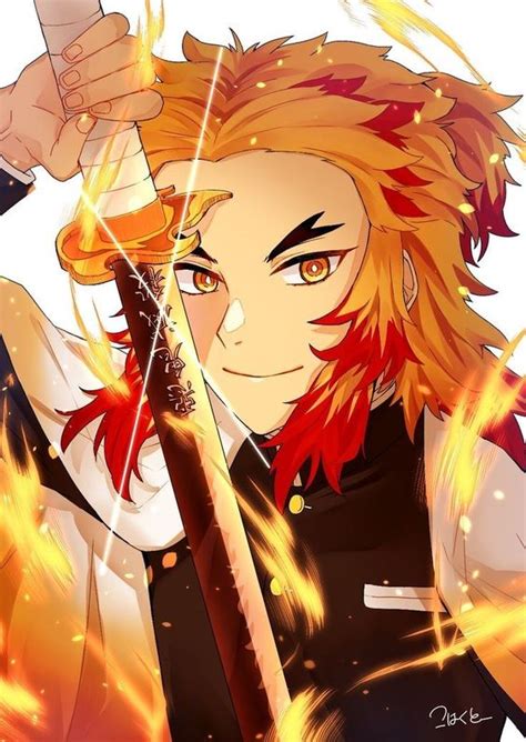 Kyojuro Rengoku Kimetsu No Yaiba Foto 43429671 Fanpop