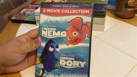Finding Nemo And Finding Dory 2 Movie Collection Dvd Unboxing Youtube