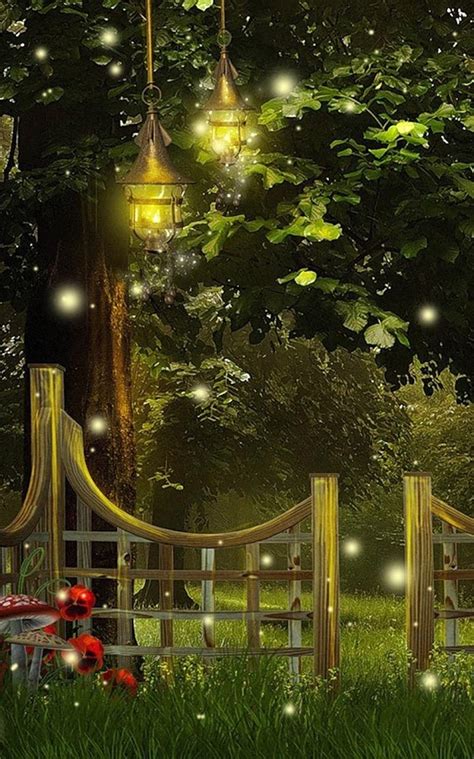 Download Fireflies Forest Wallpaper Daytime By Jrodriguez666