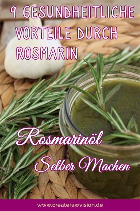Rosmarinöl Selber Machen