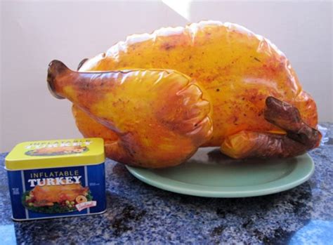 inflatable turkey for thanksgiving dieters the mary sue