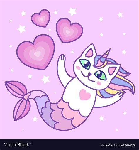 Download Library of cat mermaid clipart freeuse download png files ...