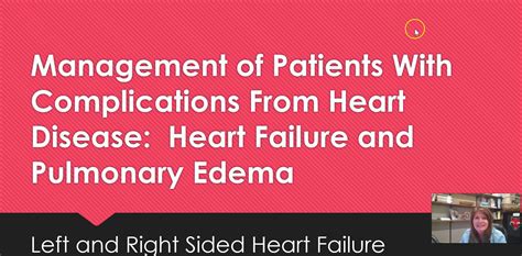 Left And Right Sided Heart Failure