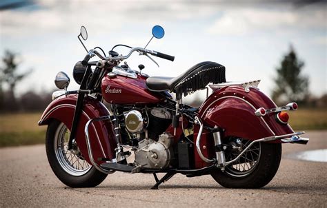 1947 Indian Chief Indian Motorcycle Indian Motorbike Vintage Indian