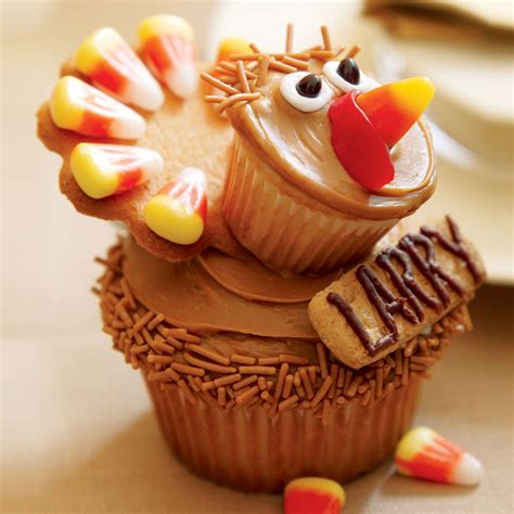 Thanksgiving Turkey Cupcake Recipe Epicurious
