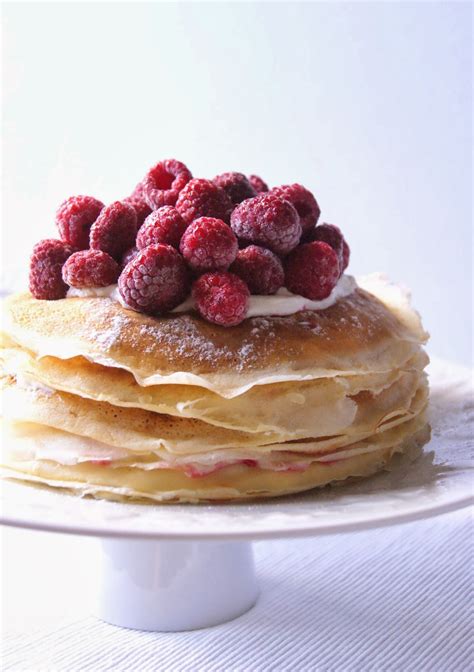Gâteau de crêpes citron framboise façon cheesecake pour la Battle Food 15