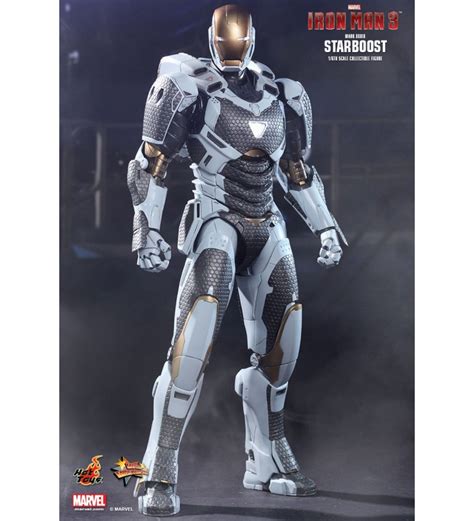 Tony stark, rich genius, builds an electronic arc reactor heart and some really cool suits and zips around as iron man. Hot Toys | Iron Man 3 - Mark 39 Starboost 12" Figure ...