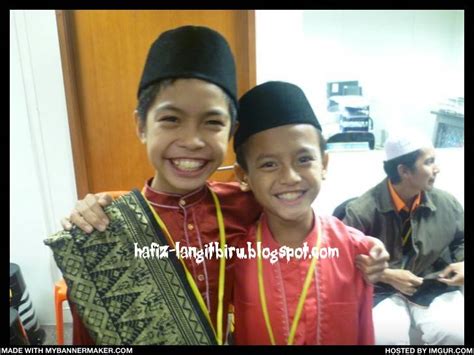 Kurang berdoa, kurang berdoa semasa mengandung. Langit Biru: ZAID NAJMUDDIN ZUL AKMAL ADIK-ADIKKU musim 2